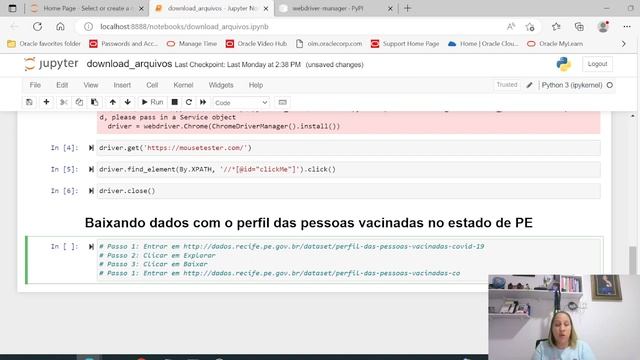 Automatize o download de arquivos com Python e Selenium смотреть онлайн