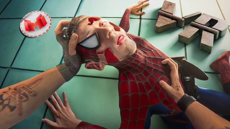 (VR) Я прикончил человека-паука [BONELAB и 20+ Модов]