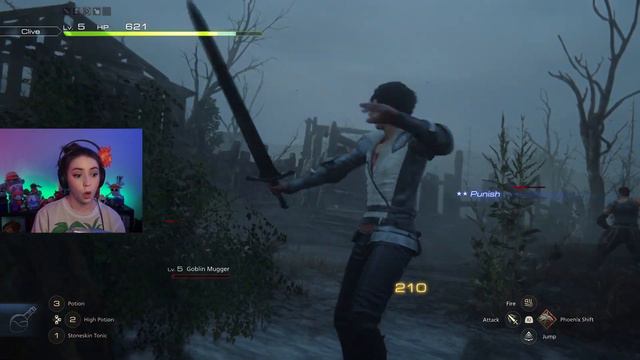 I played the Final Fantasy XVI Demo and it only broke me a lot - my reactions and gameplay! смотреть онлайн