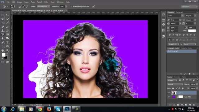 Photoshop Bangla Tutorial Hair Masking смотреть онлайн