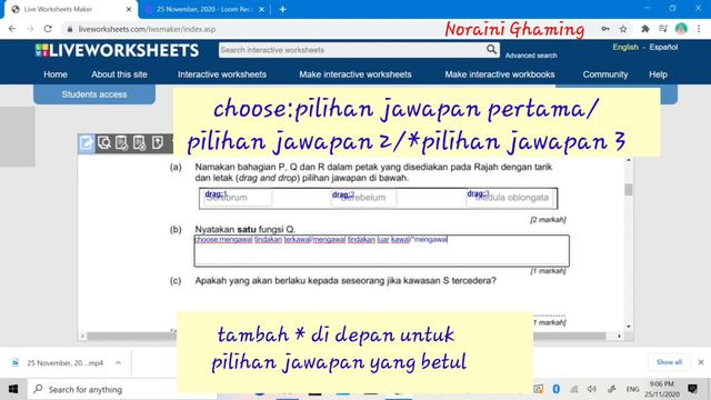 Tutorial: liveworksheet (video 2) смотреть онлайн