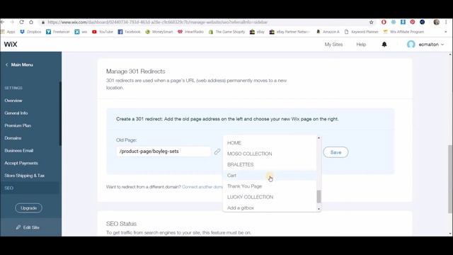 How to 301 redirect a page of your wix website - Keep your google ranking safe! смотреть онлайн