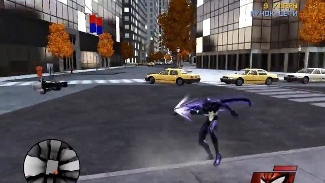 Прохождение игры Spider Man Web Of Shadows #2 (Дерёмся с кошкай) смотреть онлайн