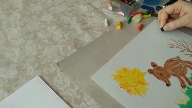 Секреты восковых мелков и обыкновенной свечки, для малышей смотреть онлайн