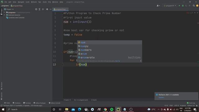 Check Prime Number in python смотреть онлайн