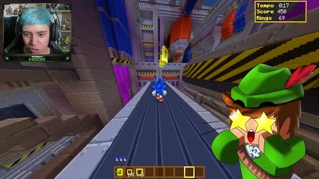 VIREI O SUPER SONIC!! CONSEGUI TODAS AS ESMERALDAS DO CAOS NO MINECRAFT!! смотреть онлайн