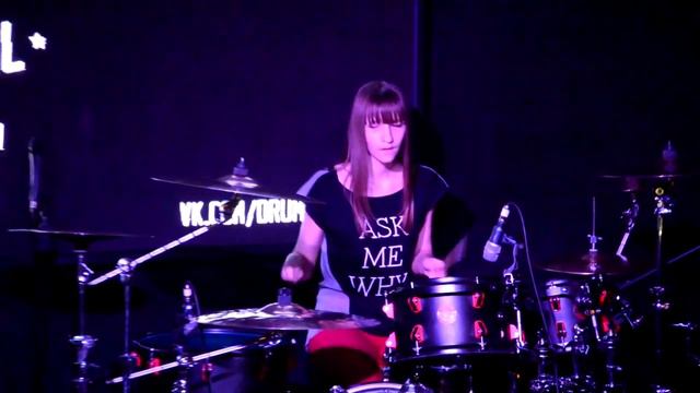 Наталья Черникова - Alter Ego (Anika Nilles drum cover) | Барабанный вечер от DRUMSTARZ в Барнауле смотреть онлайн