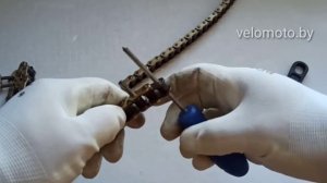 Укоротить или удлинить цепь мотоцикла выжимкой цепи