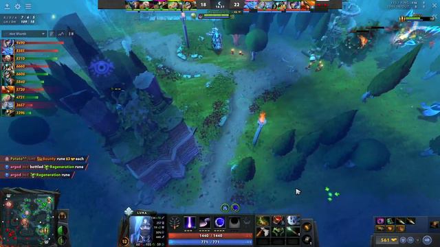Luna Dota 2 Gameplay Ana with 24 Kills and Manta смотреть онлайн