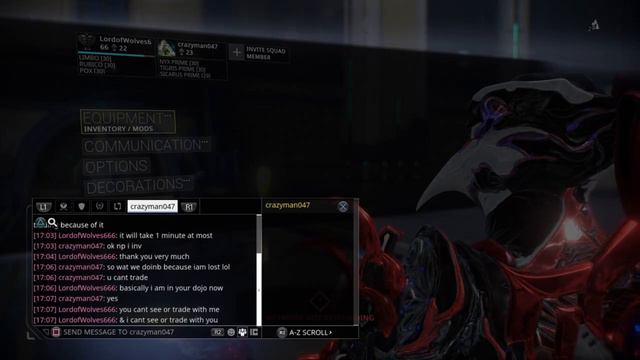 Warframe: A bug I have & can't trade (Not fixed after the Update) смотреть онлайн