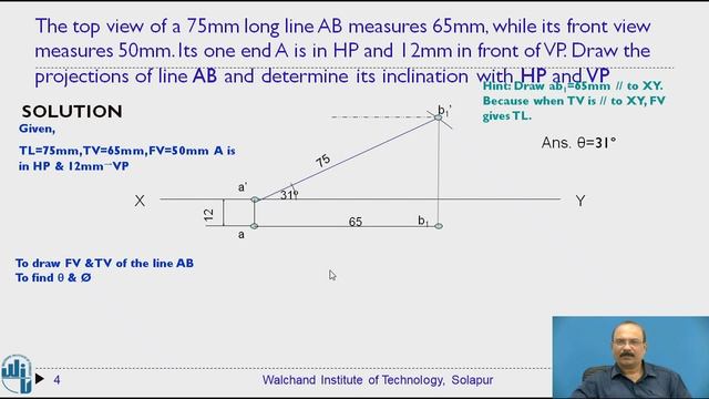 Projection of Lines : Problems 1 смотреть онлайн