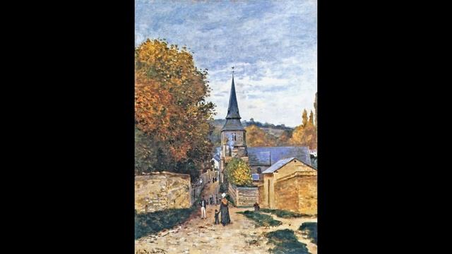 Claude Monet Complete Works, Online Gallery, Full HD, French Impressionist Paintings with Piano смотреть онлайн