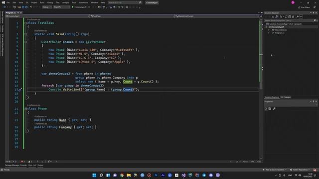 C# - LINQ: Группировка - 106 смотреть онлайн