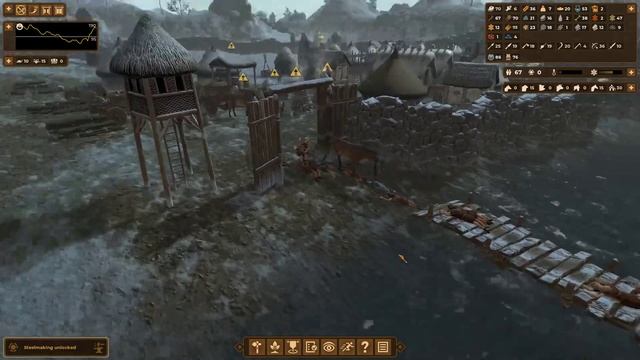 Dawn of Man / EP 11 - Steel and the Waterwheel / Tutorial Series смотреть онлайн