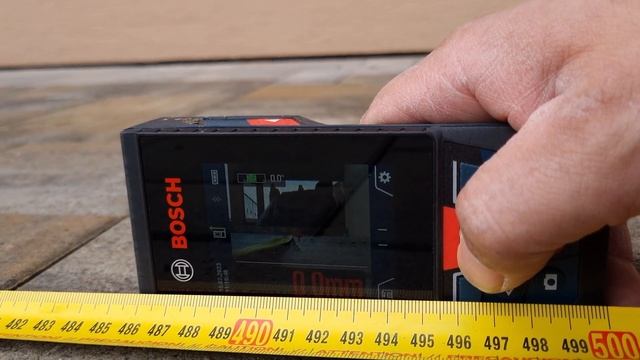 Laserový Merač Vzdialenosti Do 150m Bosch GLM 150-27 C Professional. Pri Meraní Nepozná Prekážku.