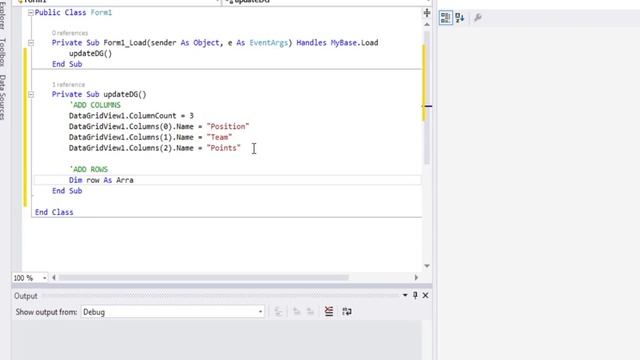 VB.Net DataGridView : Add Rows and Columns Dynamically смотреть онлайн