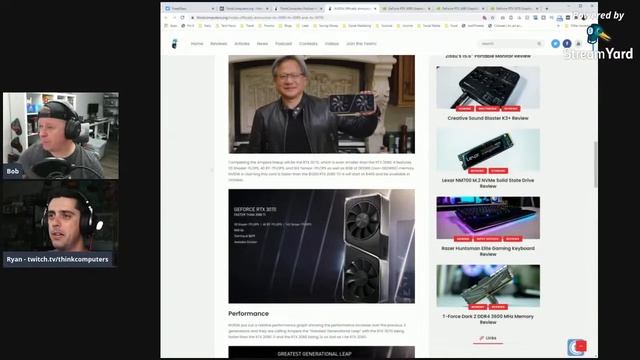 ThinkComputers Podcast #237 - RTX 3090, RTX 3080 and RTX 3070 are here! смотреть онлайн