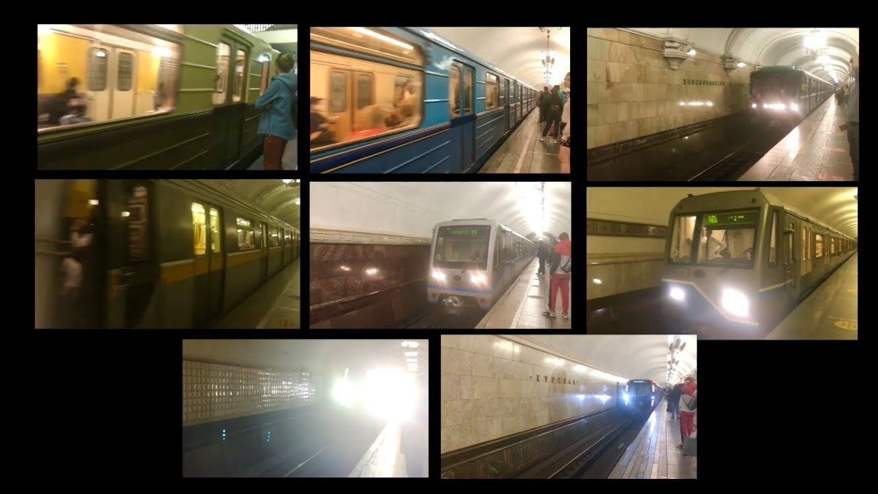 Парад метро 2021. Поезда снаружи и внутри. смотреть онлайн