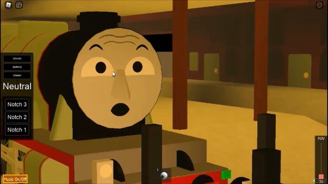 Haunted Henry | Thomas and Friends Roblox Remakes | Blue Train With Friends Remake смотреть онлайн