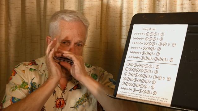 Sassy Brass - A harmonica solo by DeWayne Keyes смотреть онлайн