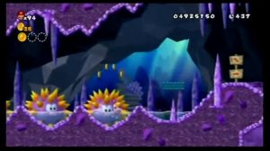 Newer Super Mario Bros. Wii 100%: World D - Crystal Caves
