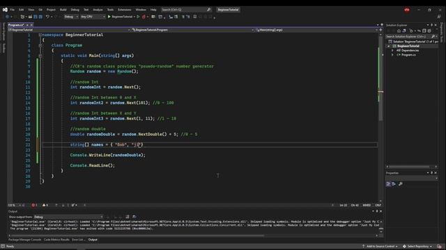 C# Tutorial for Beginners #33 - Random смотреть онлайн