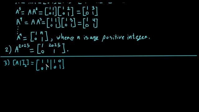 Negative powers of a matrix смотреть онлайн