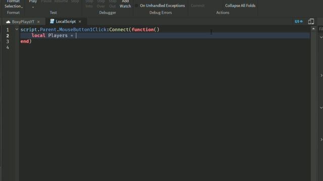 Roblox Studio - HOW TO MAKE KILL RANDOM PLAYER BUTTON GUI смотреть онлайн