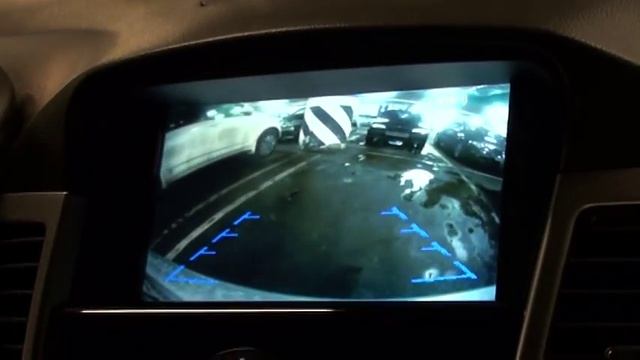Работа камеры заднего вида. смотреть онлайн