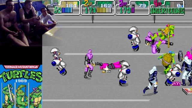 TMNT (3 Players) [Arcade] LetsКлей