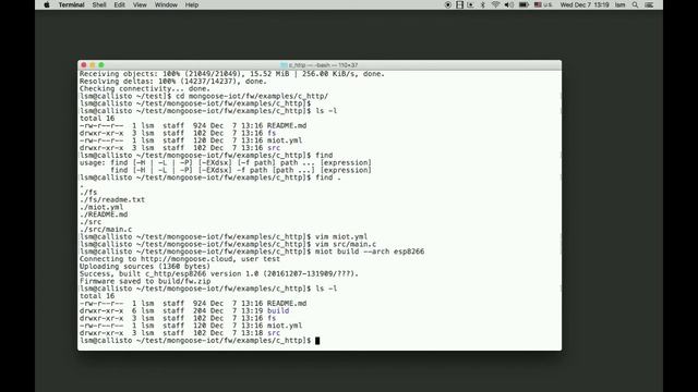 Mongoose OS - Управление ESP8266 через HTTP смотреть онлайн