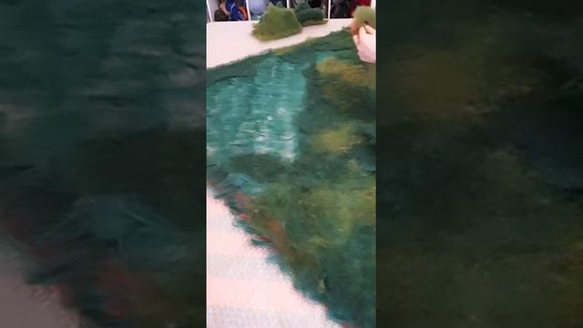 Валяние пухового платка 08.02.2020. Часть 2 смотреть онлайн