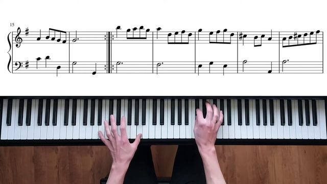 C. Petzold - Minuet, No. 1 in G Major смотреть онлайн