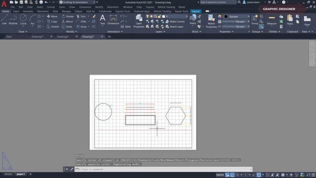 شرح امر و اعدادات الطباعة بمقياس رسم فى Page setup Manger In Layout | Autocad смотреть онлайн