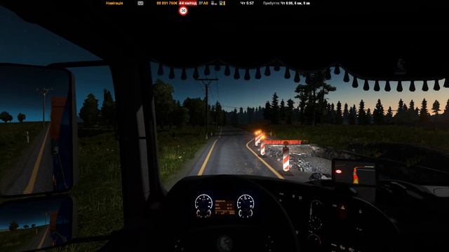 Карта «Российские просторы» версия 7.7 для Euro Truck Simulator 2 (v1.36.x) смотреть онлайн