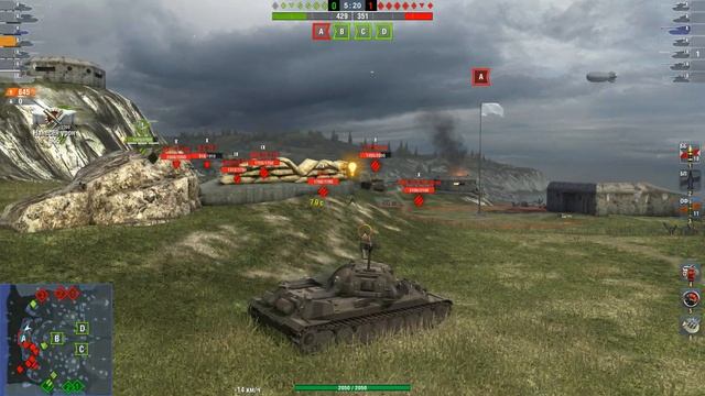 В ТЫЛУ ВРАГА "ИС-7" - World of Tanks Blitz смотреть онлайн