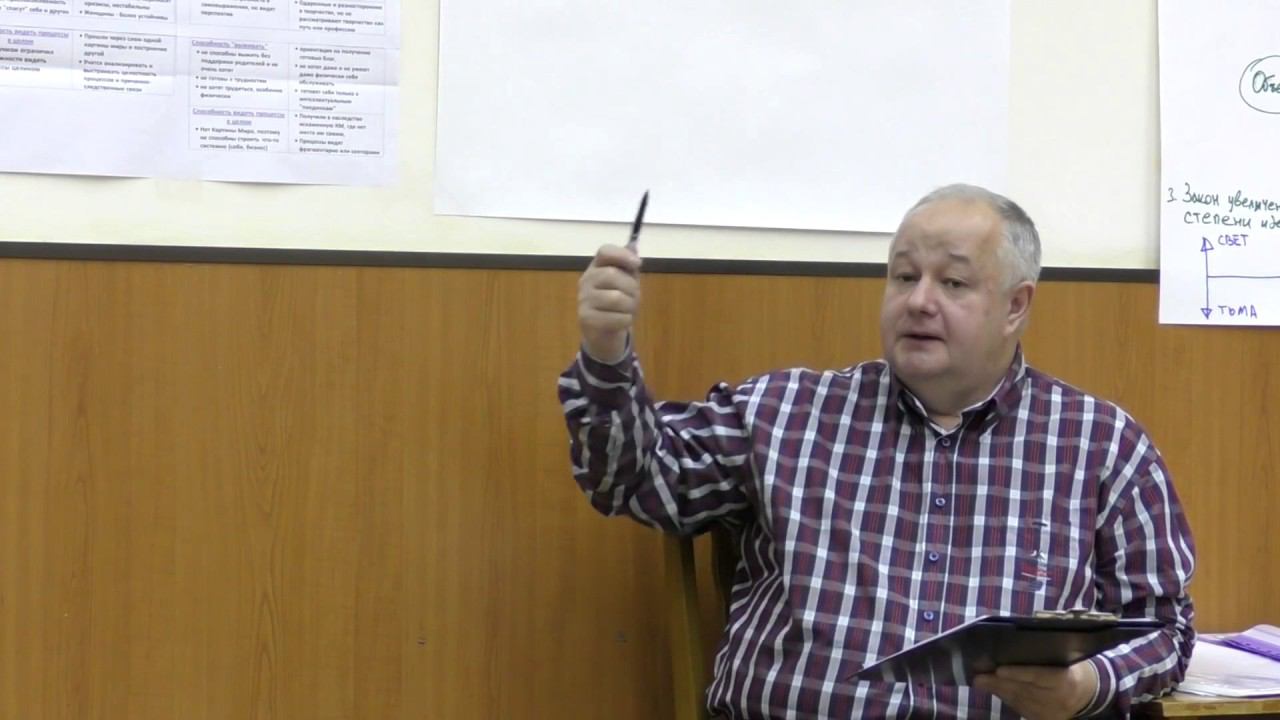 Cеминар-практикум В.М. Минина в Дорохово 24.12.2016 [02/04] - 'Доклад. Закон 4-х поколений' 2-2 смотреть онлайн