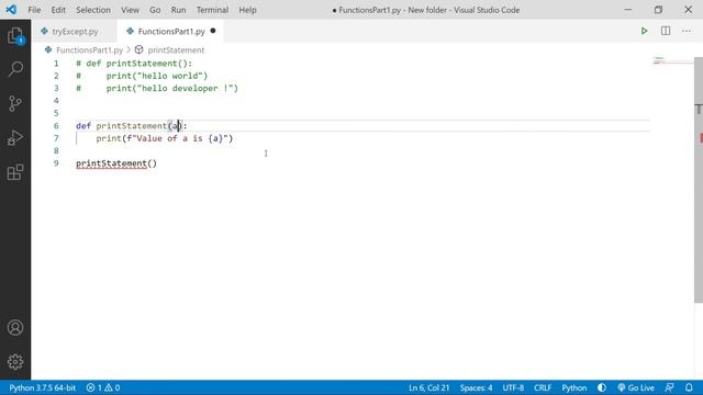Functions in Python Part -1 | Python Beginner to Advance in Hindi #23 смотреть онлайн