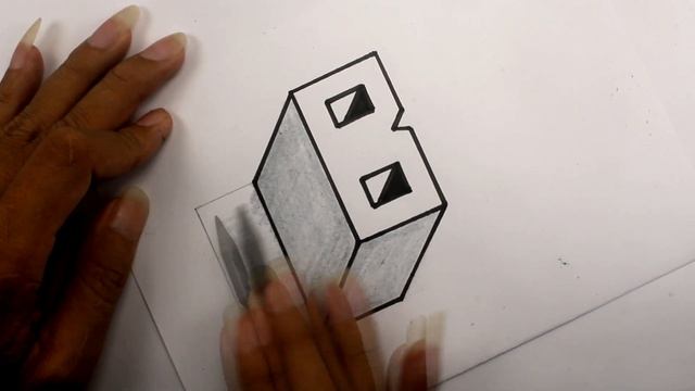Very Easy To Draw 3D Letter B Art Free Style, Illusion letter drawing, Top Drawing 3D, Part5 смотреть онлайн