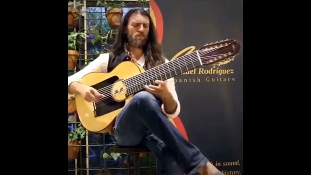 Estas Tonne's incredible performance performance on a 10 string guitar! 😮 смотреть онлайн
