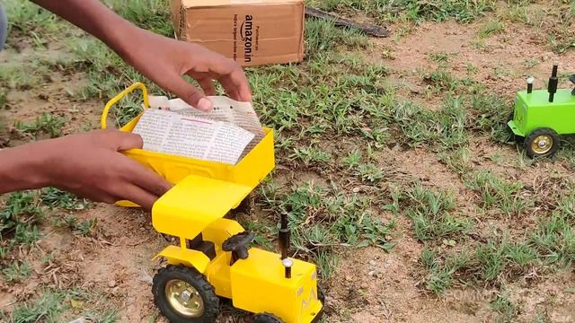 New Metal Tractor Unboxing | John Deere Tractor, Kubota Tractor | Swaraj Tractors | Tractor Video смотреть онлайн