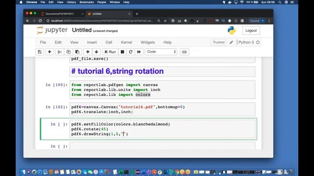 How To Rotate Text ,How To Customize Font Color In Reportlab|Reportlab Complete Tutorial|Part:6 смотреть онлайн