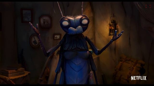 Пиноккио гильермо дель торо 2022 казки про деревянную куклу превращается в настоящего мальчика 4К смотреть онлайн