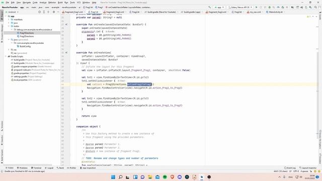Android navigation and Safe Args + missing generated classes problem solved смотреть онлайн