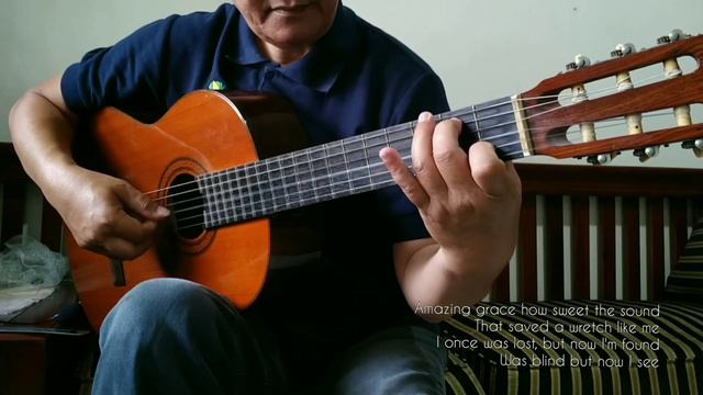 Amazing Grace - Spiritual Guitar Fingerstyle смотреть онлайн