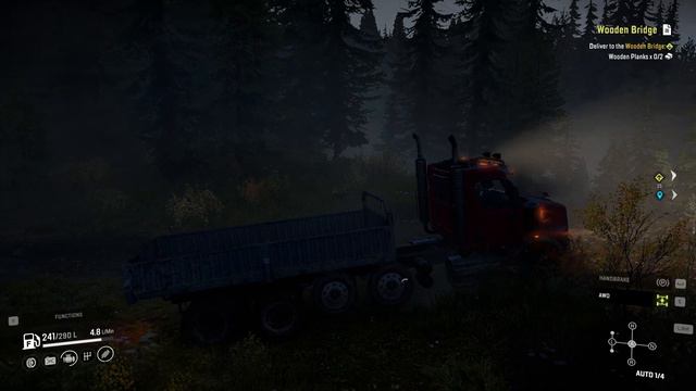 SnowRunner - Michigan ~ Chapter {1} - Part 3 - Mission Wooden Bridge - #レycaɳ Gaming смотреть онлайн