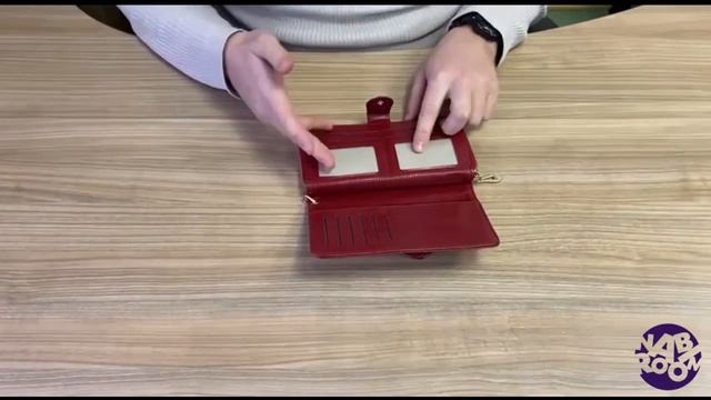 Недорогой женский кошелек красного цвета (ссылка в описании) смотреть онлайн