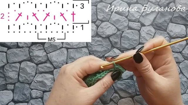 Crochet pattern for tunic - Узор крючком для туники - الگوی قلاب دوزی برای تونیک смотреть онлайн