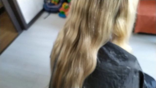 Расческа Veil для мелирования и создания вуалей. До и после. смотреть онлайн