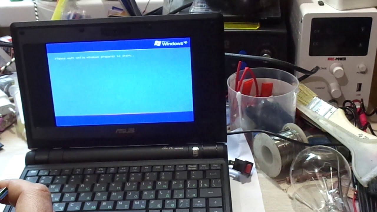 Asus Eee PC 701 4g (Восстановление Windows XP) смотреть онлайн